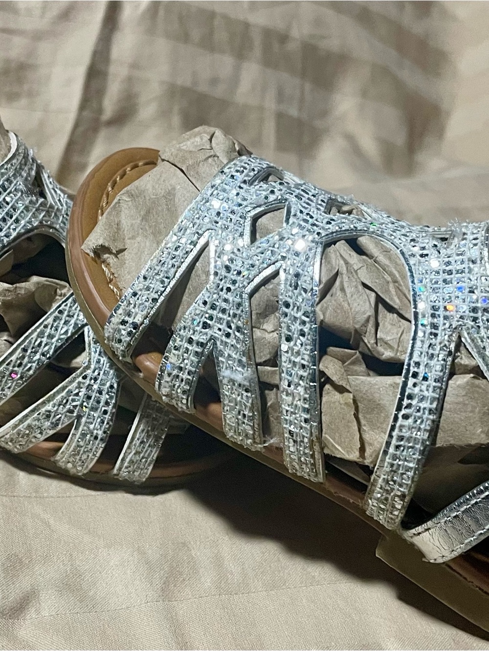 Silver sandals - Picture 4 of 7